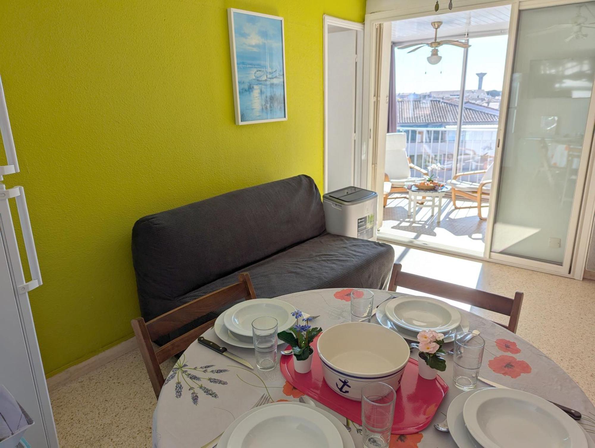 Sol-Y-Days Drakkar, Appartement Familial 2 Chambres Avec Parking, Proche Centre-Ville Et A 300M De La Plage Le Grau-du-Roi Dış mekan fotoğraf